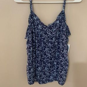 Old navy blue tank top size medium